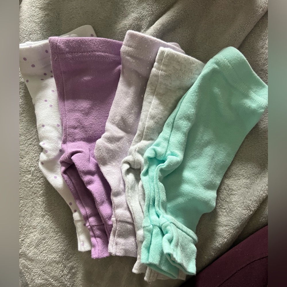 Newborn girl pants lot
